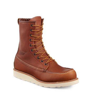 Red Wing Traction Tred 8-inch Soft Toe Wandelschoenen Heren Bruin - 10877